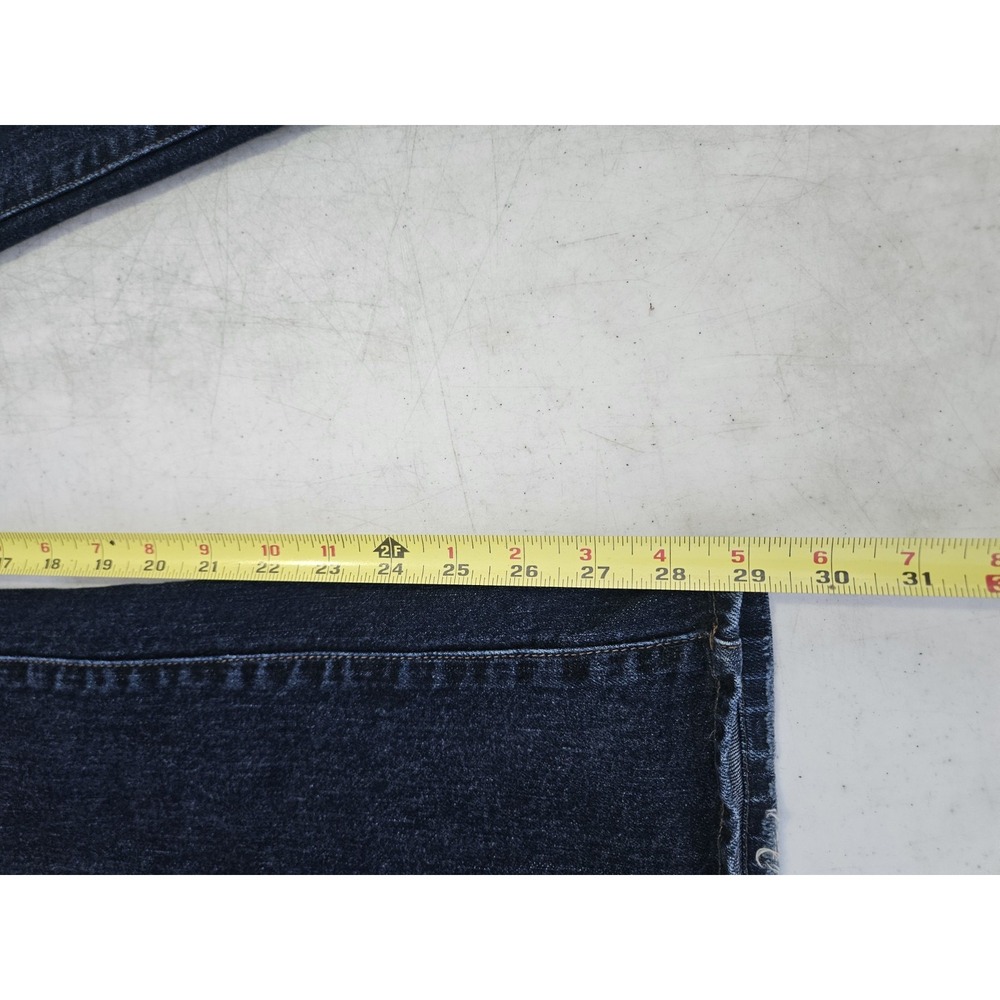 Lauren Jeans Co. Ralph Lauren Dark Wash Flare Jeans Size 12 - Picture 6 of 8